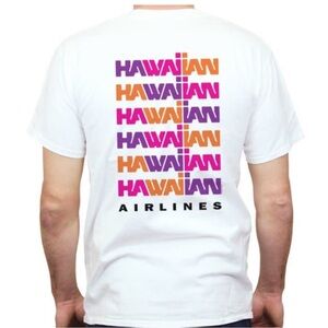 Planewear Hawaiian Airlines Tshirt Medium